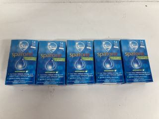 5 X SPATONE FOOD SUPPLEMENT IRON-RICH WATER + VITAMIN C