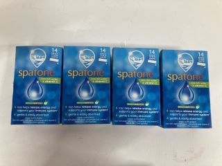 4 X SPATONE FOOD SUPPLEMENT IRON-RICH WATER + VITAMIN C