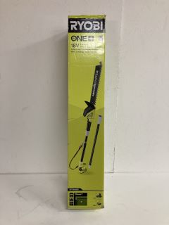 RYOBI ONE+ CORDLESS POLE HEDGE TRIMMER RRP:£125