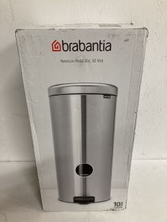 BRABANTIA NEWICON PEDAL BIN, 30 LITRE