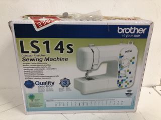 BROTHER LS14S COMPACT FREE ARM SEWING MACHINE