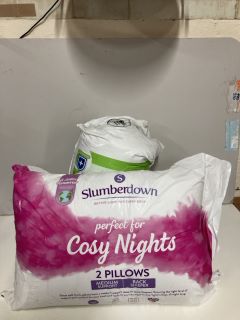 ASSORTED BED ITEMS INC SLUMBERDOWN & SILENTNIGHT