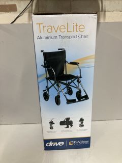 TRAVELITE ALUMINIUM TRANSPORT CHAIR