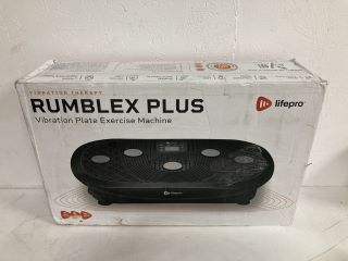 LIFEPRO RUMBLEX PLUS VIBRATION PLATE EXERCISE MACHINE