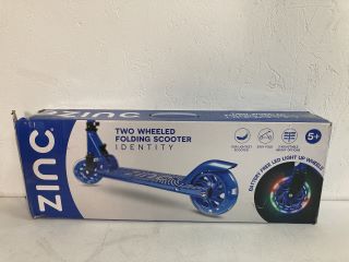 ZINC TWO WHEELED FOLDING SCOOTER IDENTIFY