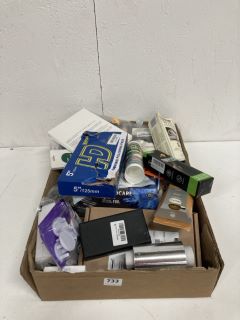 BOX OF ASSORTED ITEMS INC INSTANT NAILS