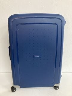 SAMSONITE BLUE LOCKABLE SUITCASE