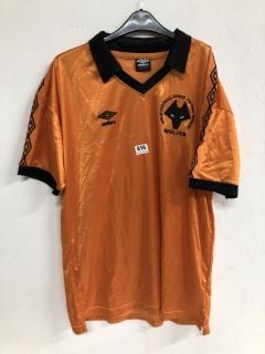 UMBRO WOLVES TOP 1979-80 FOOTBALL LEAGUE CUP FINAL WEMBLEY