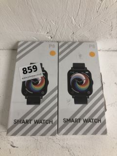 2 X MEMOO SMART WATCH MODEL P8