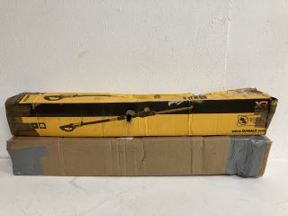 2 X HEDGE TRIMMERS INC DEWALT CORDLESS POLE