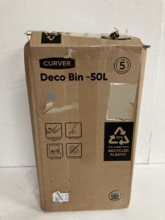 CURVER DECO BIN 50L