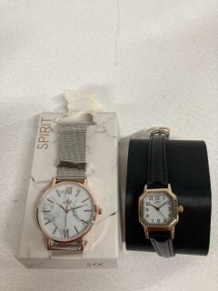 2 X WOMENS WATCHES LIMIT + SPIRIT