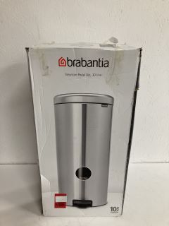 BRABANTIA PEDAL BIN, 30 LITRE