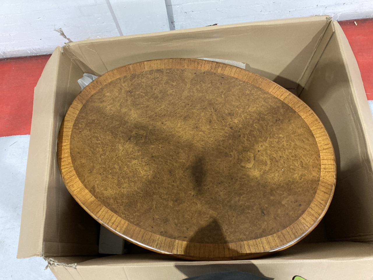 John Pye Auctions - JOHN LEWIS HEMINGWAY OVAL COFFEE TABLE RRP £699 ...