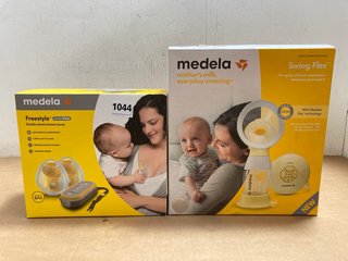 MEDELA FREESTYLE HANDS FREE DOUBLE ELECTRIC BREAST PUMP TO ALSO INCLUDE MEDELA SWING FLEX ELECTRIC 2 PHASE BREAST PUMP - COMBINED RRP £309.99: LOCATION - BR3