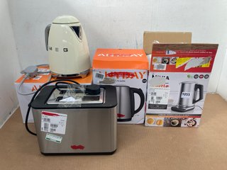 JOHN LEWIS & PARTNERS 5 X ASSORTED ITEMS TO INCLUDE NINJA PERFECT TEMPERATURE KETTLE: LOCATION - BR4