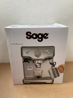 SAGE THE DUO TEMP PRO ESPRESSO COFFEE MACHINE - (SPARES & REPAIRS): LOCATION - BR4