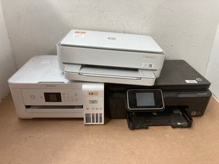 3 X HOME PRINTERS TO INCLUDE HP PHOTOSMART 6520 MULTI PRINTER IN BLACK: LOCATION - BR8