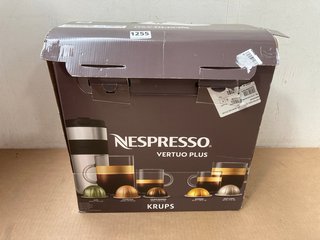 NESPRESSO VERTUO PLUS COFFEE MACHINE IN BLACK: LOCATION - BR8