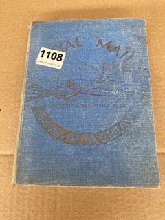 A VINTAGE STAMP ALBUM AND CONTENTS: LOCATION - CR