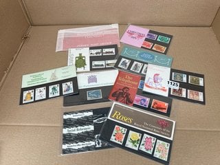 10 X VINTAGE MINT STAMP PACKS: LOCATION - CR