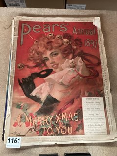 MEMORABILIA TO INCLUDE PEARS ANNUAL 1897: LOCATION - CR