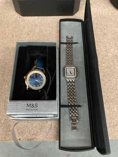 2 X BOXED WRISTWATCHES: LOCATION - CR