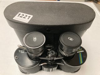 A CASED PAIR OF PRINZ VINTAGE BINOCULARS: LOCATION - CR