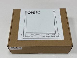 OPS SYSTEM 250 GB PC IN BLACK: MODEL NO 0350018N1 (WITH BOX) INTEL CORE I5-1235U @ 3.30HZ, 8 GB RAM, INTEL UHD GRAPHICS [JPTM120968] THIS PRODUCT IS FULLY FUNCTIONAL AND IS PART OF OUR PREMIUM TECH A