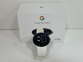 GOOGLE PIXEL SMARTWATCH (WITH BOX & CHARGER CABLE) [JPTM121389] THIS PRODUCT IS FULLY FUNCTIONAL AND IS PART OF OUR PREMIUM TECH AND ELECTRONICS RANGE