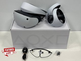 SONY PLAYSTATION VR2 GAMING HEADSET CONSOLE ACCESSORIES IN WHITE: MODEL NO CFI-ZVR1 (WITH BOX & ALL ACCESSORIES) [JPTM121375] THIS PRODUCT IS FULLY FUNCTIONAL AND IS PART OF OUR PREMIUM TECH AND ELEC