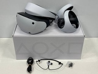 SONY PLAYSTATION VR2 GAMING HEADSET CONSOLE ACCESSORIES IN WHITE: MODEL NO CFI-ZVR1 (WITH BOX & ALL ACCESSORIES) [JPTM121353] THIS PRODUCT IS FULLY FUNCTIONAL AND IS PART OF OUR PREMIUM TECH AND ELEC