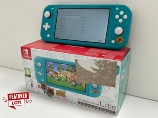 NINTENDO SWITCH LITE (ANIMAL CROSSING: NEW HORIZONS TIMMY & TOMMY ALOHA EDITION) 32GB GAMES CONSOLE: MODEL NO HDH-001 (WITH BOX & ALL ACCESSORIES) [JPTM121334] THIS PRODUCT IS FULLY FUNCTIONAL AND IS