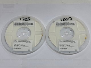 2 X PROSPERITY DIELECTRICS CO LTD WR06X000PTL REELS [JPTM121163] THIS PRODUCT IS FULLY FUNCTIONAL AND IS PART OF OUR PREMIUM TECH AND ELECTRONICS RANGE