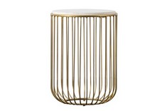 RILEY SIDE TABLE GOLD - SKU: 693168 - RRP £325