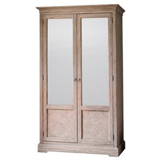 MUSTIQUE 2 MIRROR DOOR WARDROBE 1112X606X1950MM - SKU: 237604 - RRP £2999