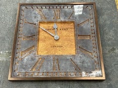 24'' SQUARE FLORENTINE GRAND CLOCK - SKU: 043131