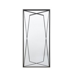 WAINSCOTT LEANER MIRROR BLACK 1600X25X750MM - (959899) - RRP £329.95