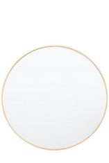 YARDLEY MIRROR ROUND GOLD 600X40X600MM - SKU: 960017 - RRP £99.95