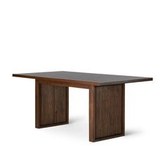 OLIVER DARK STAINED SOLID OAK DINING TABLE - ITEM NO. OLR1800F - RRP £830