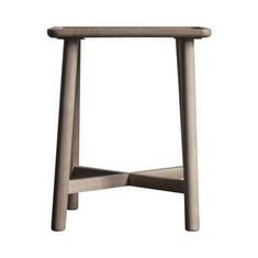 KINGHAM SIDE TABLE GREY 450X450X550MM - SKU: 122811 - RRP £225