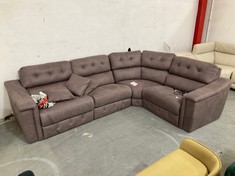 LA-Z-BOY HOLLYWOOD 2 CORNER 1 STATIC SOFA IN MAPLE - RRP £3500