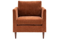 GATEFORD ARMCHAIR RUST 770X840X840MM - SKU: 530800 - RRP £499.95