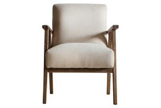 NEYLAND ARMCHAIR NATURAL LINEN - RRP £625