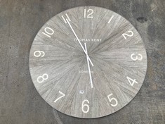 45" WHARF GRAND CLOCK LIMESTONE - SKU: 421014