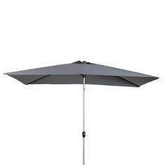 VAZZANO 2X3M PARASOL GREY (687280) - RRP £99.95