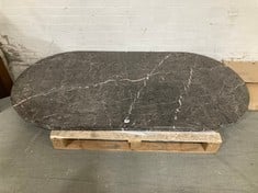 ROSALINE GRISEO ROSE MARBLE DINING TABLE TOP (KERBSIDE PALLET DELIVERY)