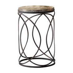 KIMBA SIDE TABLE GOLD IRON RRP- £174.95