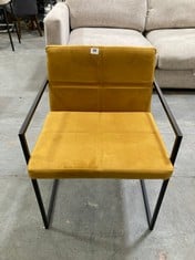 AGATHA ARMCHAIR IN MUSTARD YELLOW