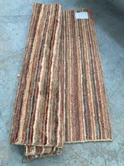 JOHN LEWIS APPROX 160CM ROLLED RUG IN MULTI COLOUR